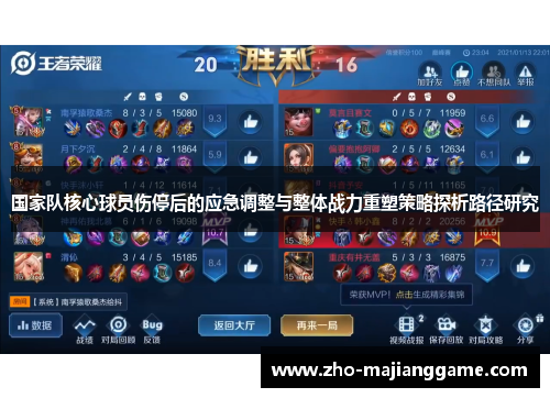 国家队核心球员伤停后的应急调整与整体战力重塑策略探析路径研究 国家队核心球员伤停后的应急调整与整体战力重塑策略探析路径研究